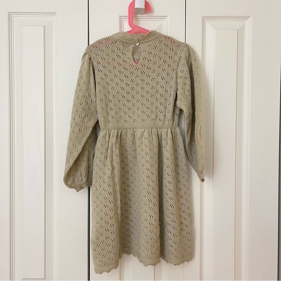 🆕Bebe Organic Olivia Dress natural 8Y - Picture 14 of 16